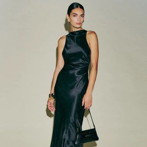[NWT] Reformation Casette Silk Dress